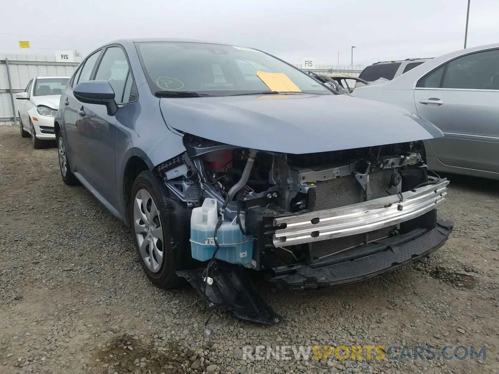 1 fotografías del automóvil dañado 5YFEPRAE1LP020171 TOYOTA COROLLA 2020