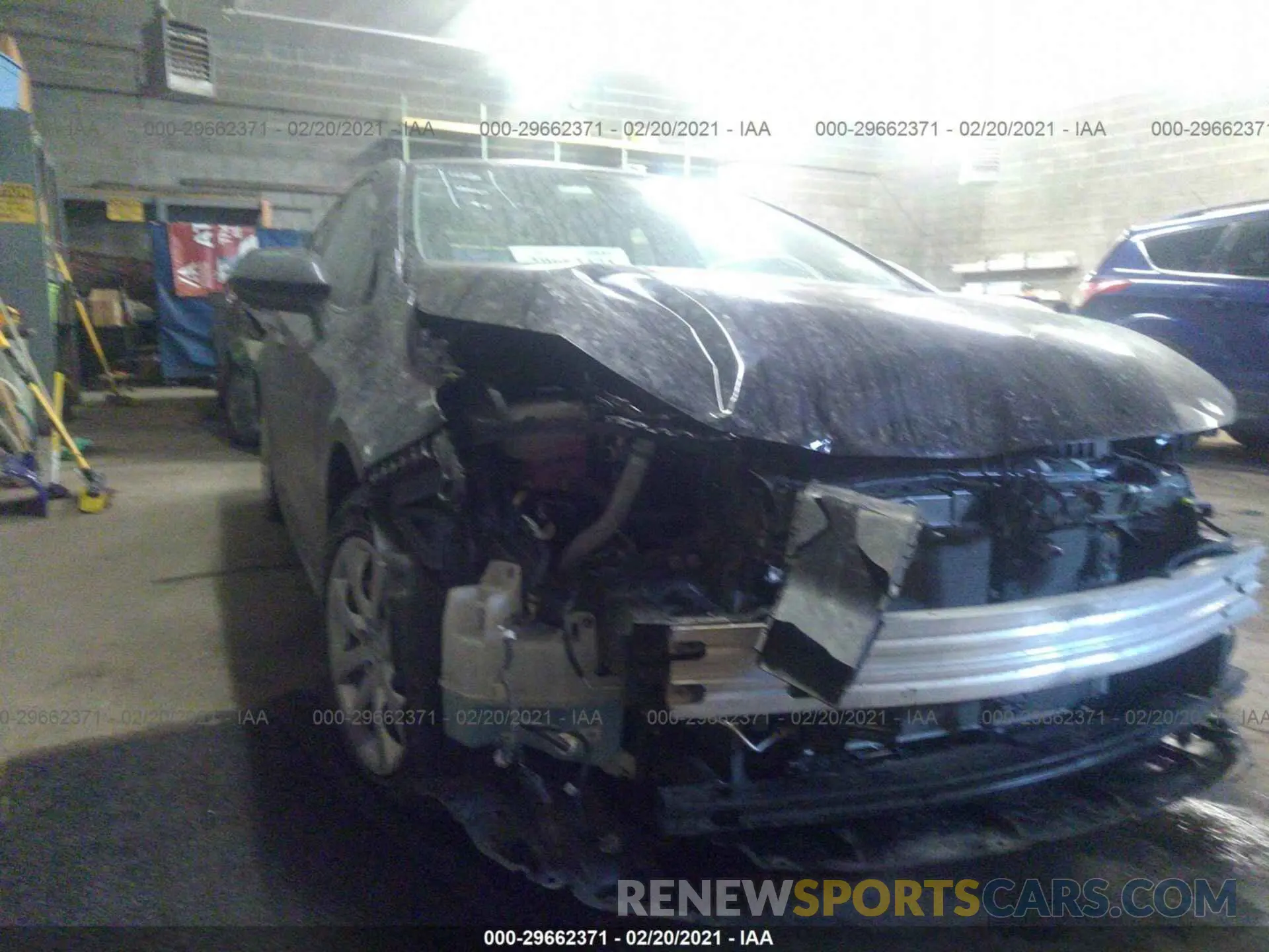 6 fotografías del automóvil dañado 5YFEPRAE1LP031008 TOYOTA COROLLA 2020