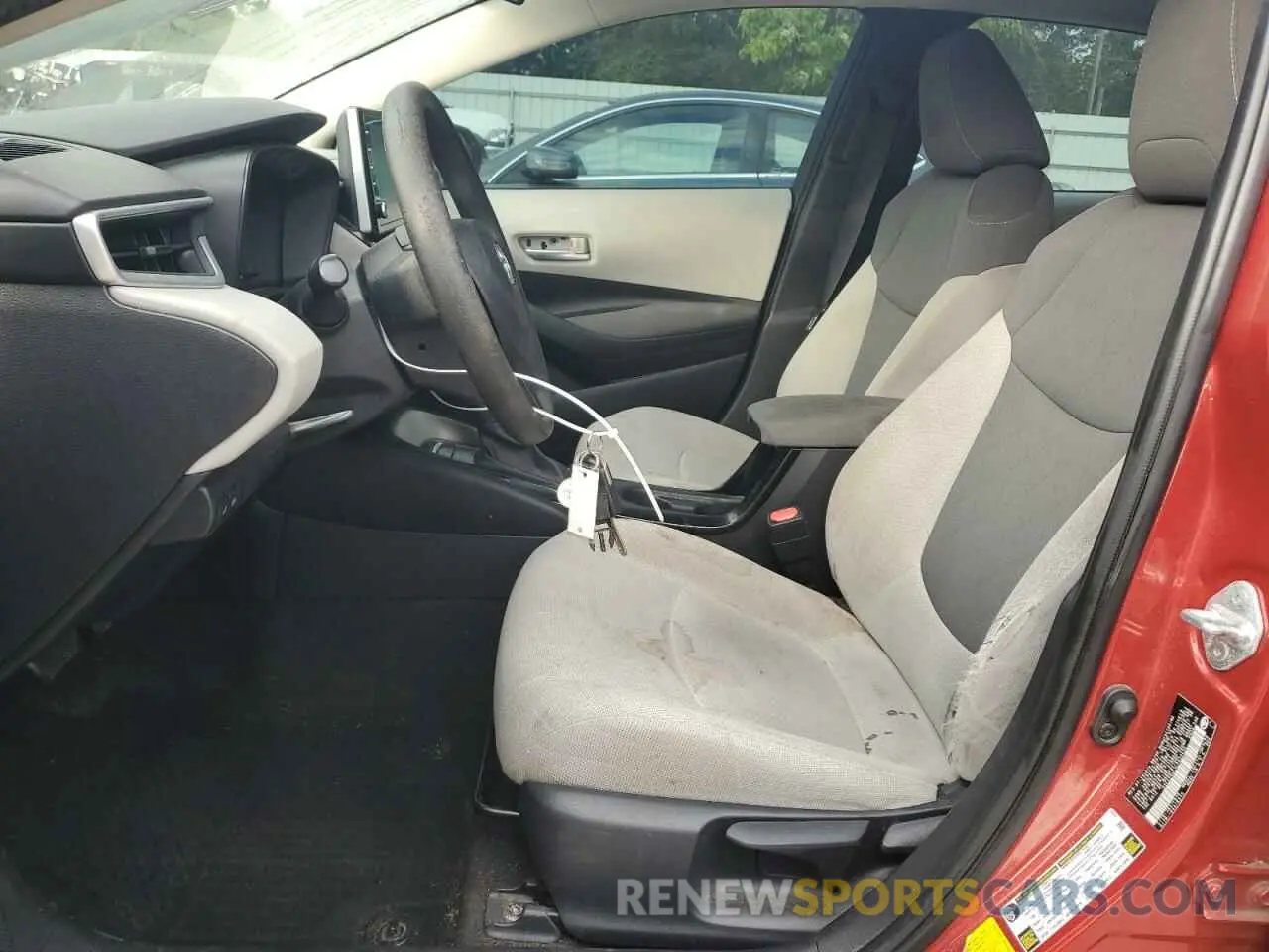 7 fotografías del automóvil dañado 5YFEPRAE1LP032434 TOYOTA COROLLA 2020