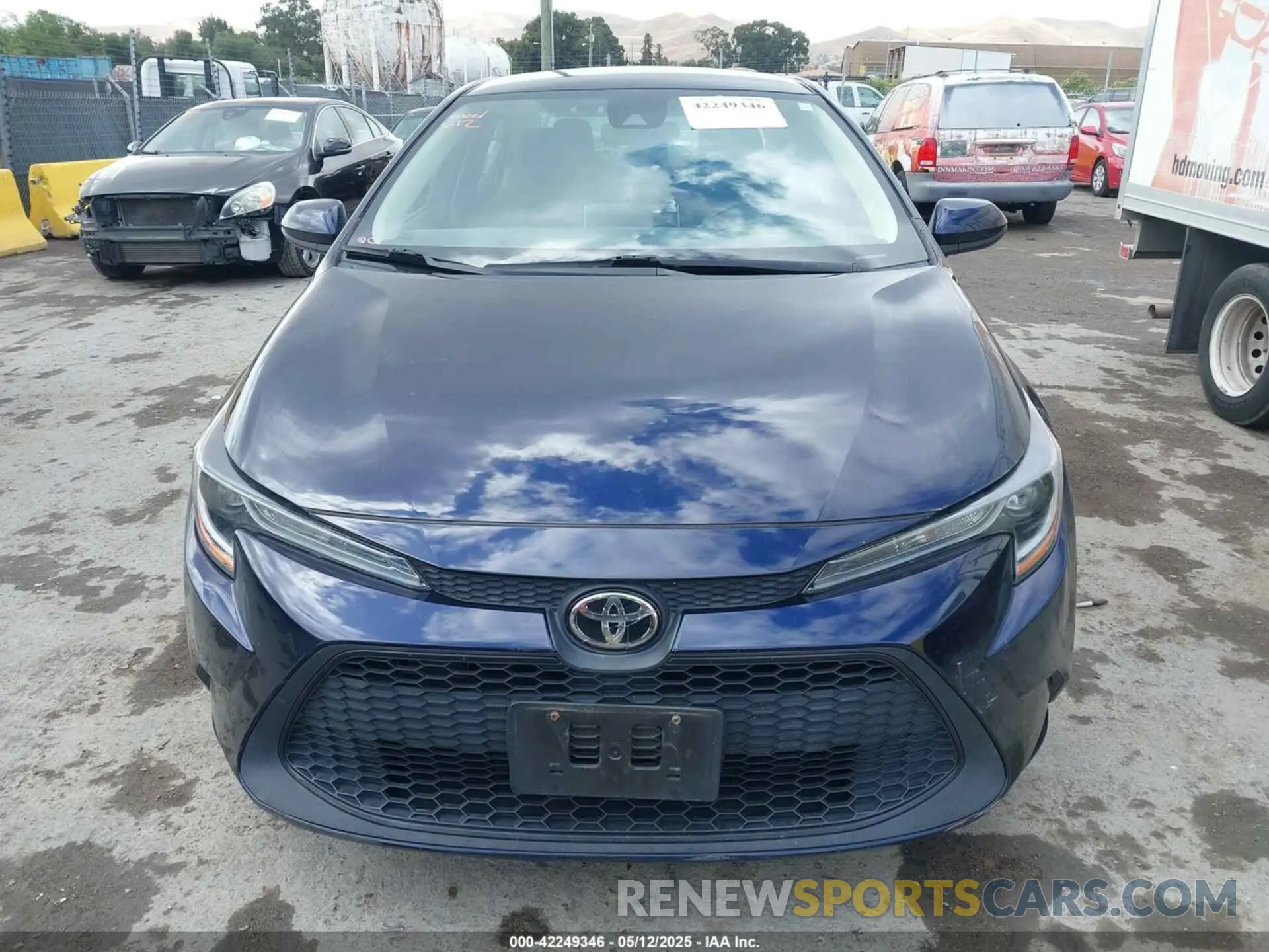 13 fotografías del automóvil dañado 5YFEPRAE1LP040405 TOYOTA COROLLA 2020
