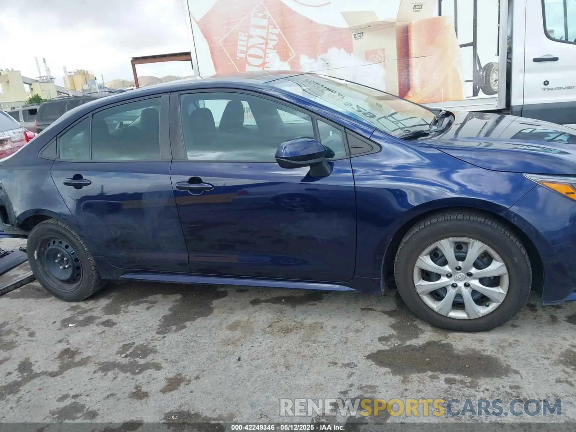 14 fotografías del automóvil dañado 5YFEPRAE1LP040405 TOYOTA COROLLA 2020