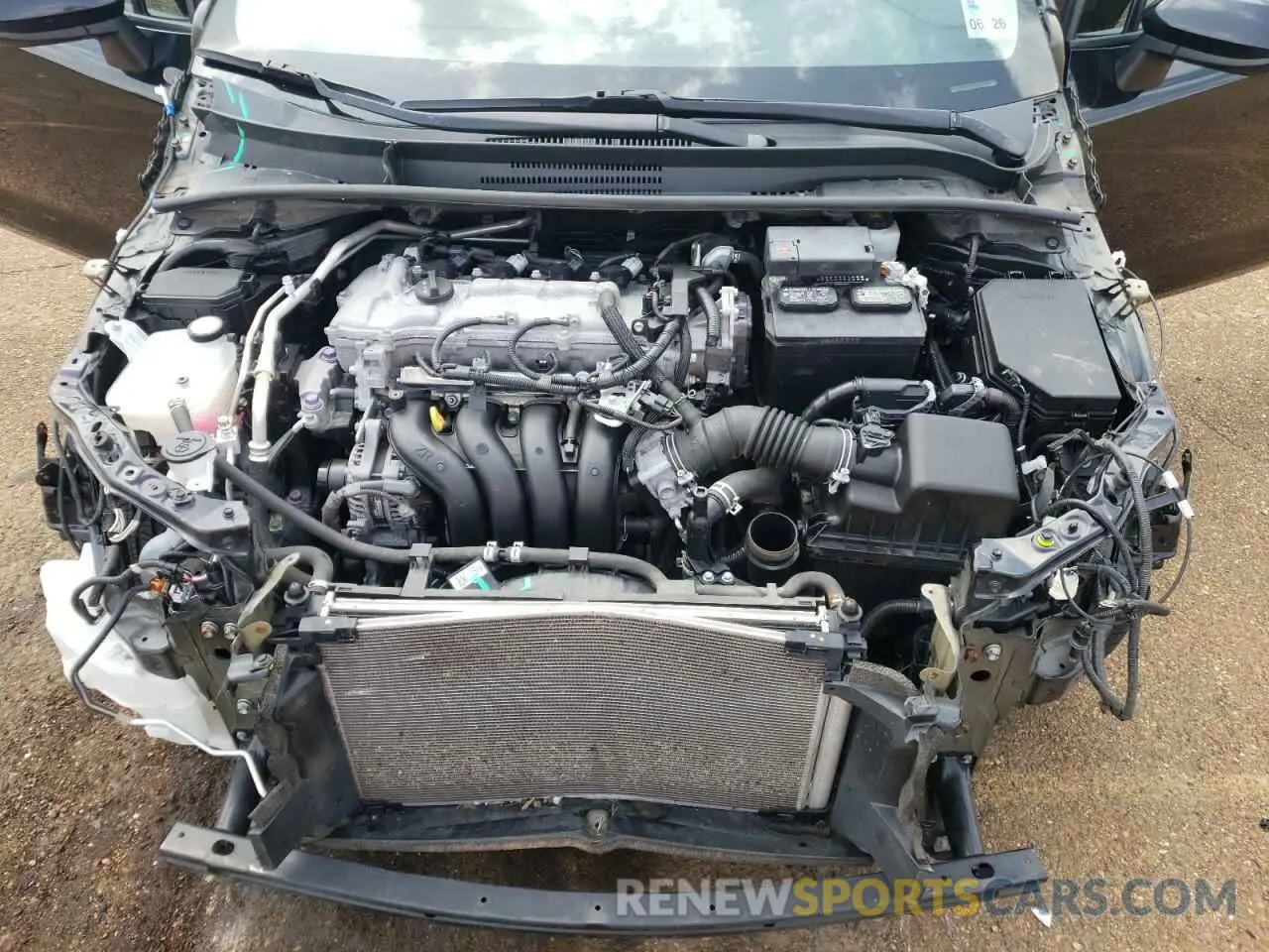 11 fotografías del automóvil dañado 5YFEPRAE1LP041733 TOYOTA COROLLA 2020