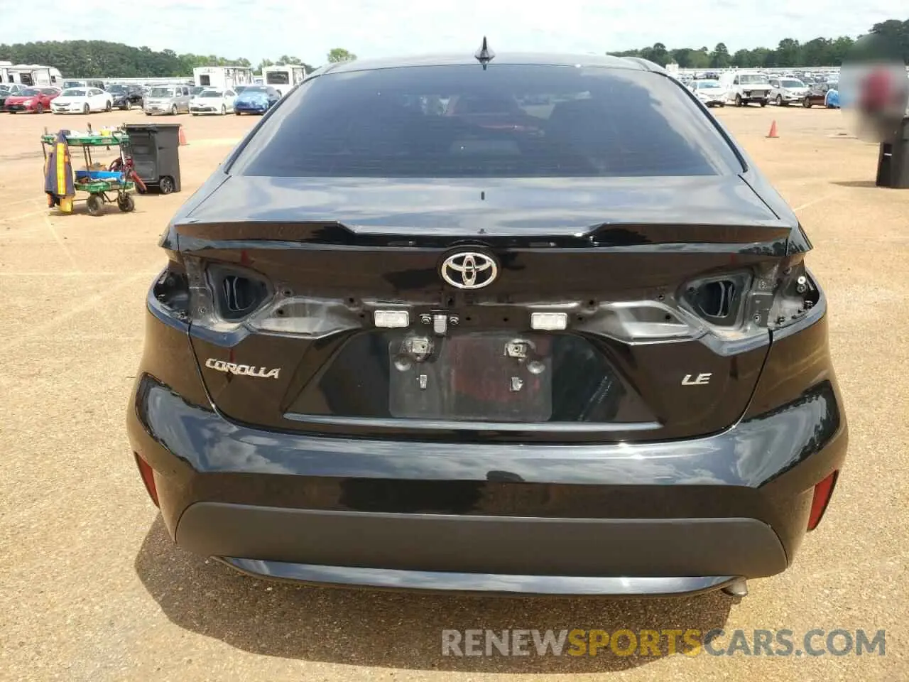 6 fotografías del automóvil dañado 5YFEPRAE1LP041733 TOYOTA COROLLA 2020