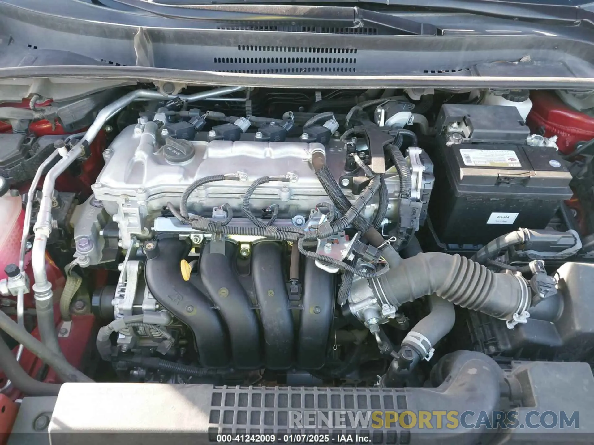 10 fotografías del automóvil dañado 5YFEPRAE1LP054594 TOYOTA COROLLA 2020