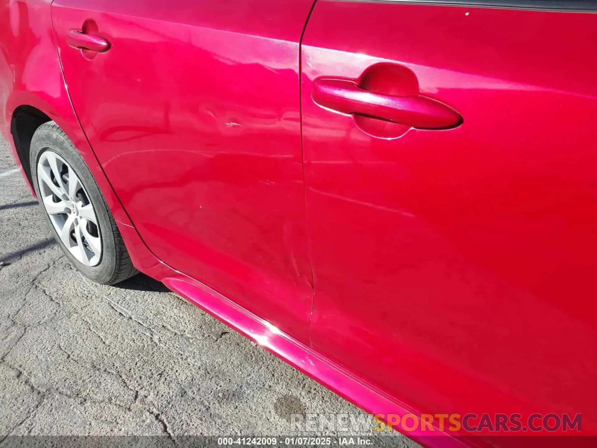 6 fotografías del automóvil dañado 5YFEPRAE1LP054594 TOYOTA COROLLA 2020