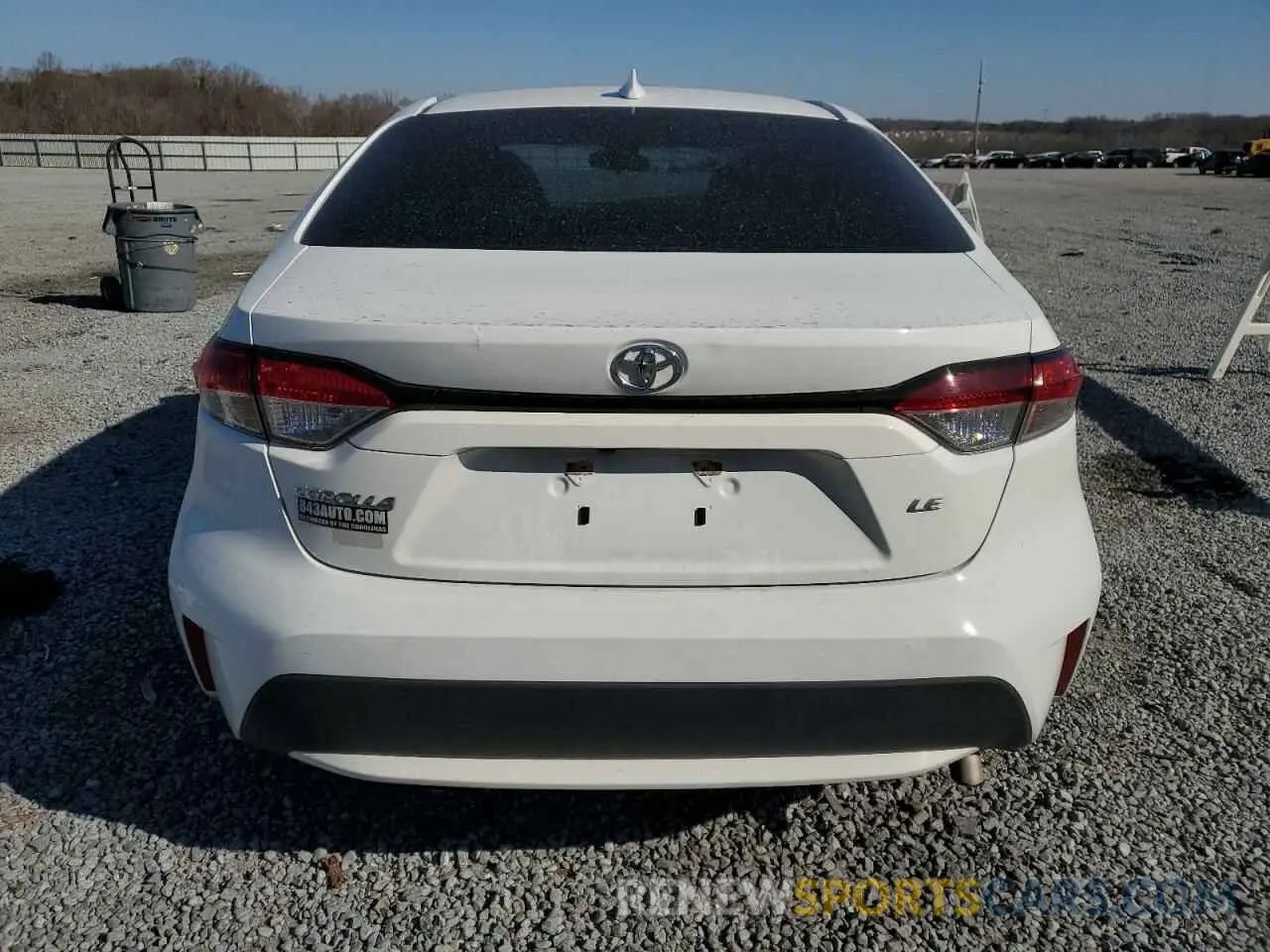 6 fotografías del automóvil dañado 5YFEPRAE1LP055891 TOYOTA COROLLA 2020