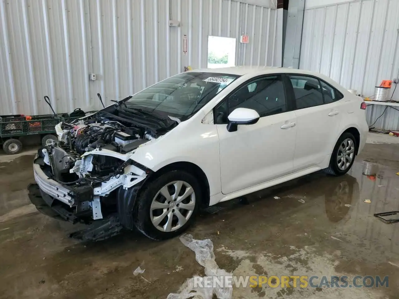 1 fotografías del automóvil dañado 5YFEPRAE1LP060380 TOYOTA COROLLA 2020