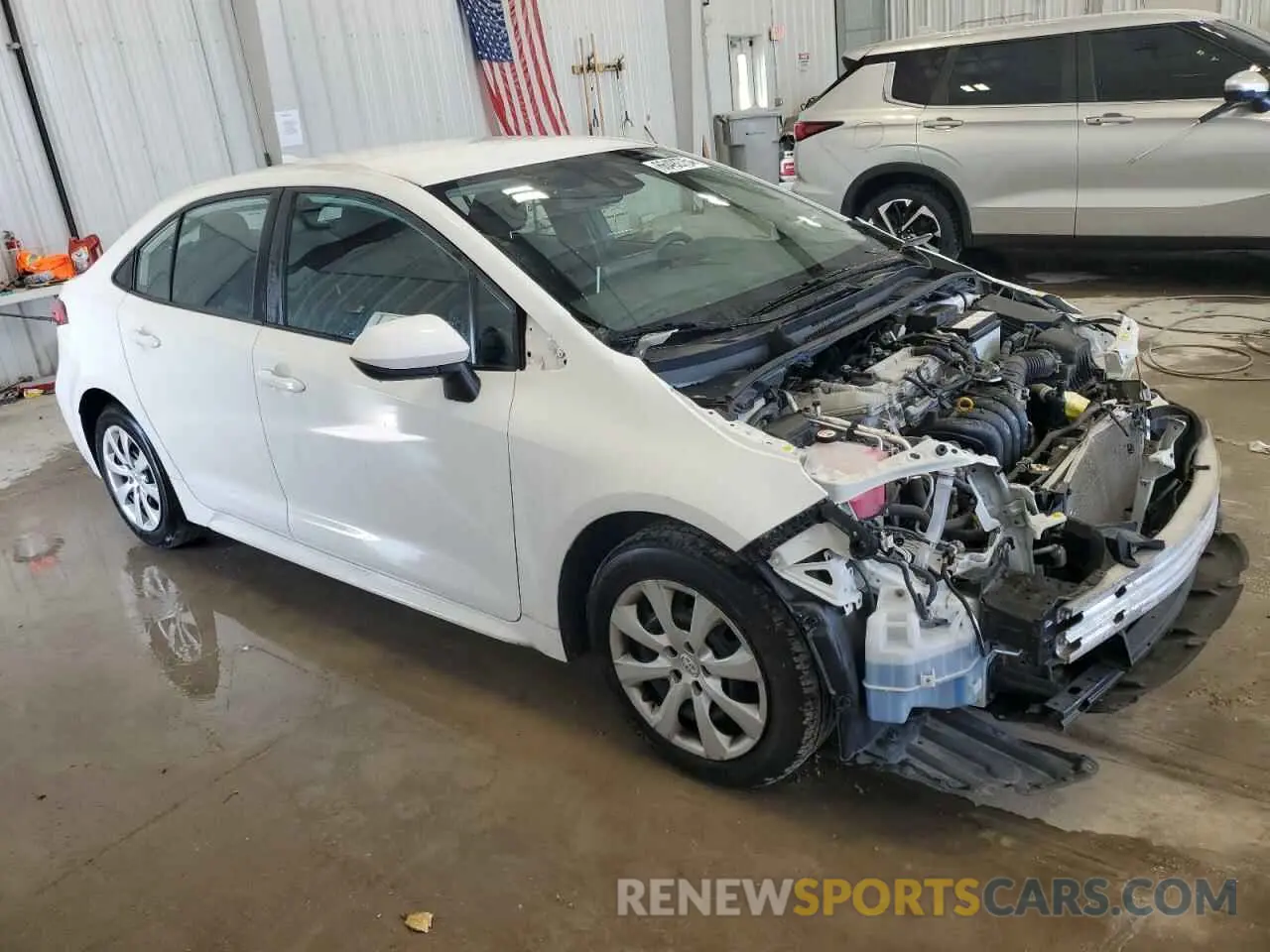 4 fotografías del automóvil dañado 5YFEPRAE1LP060380 TOYOTA COROLLA 2020