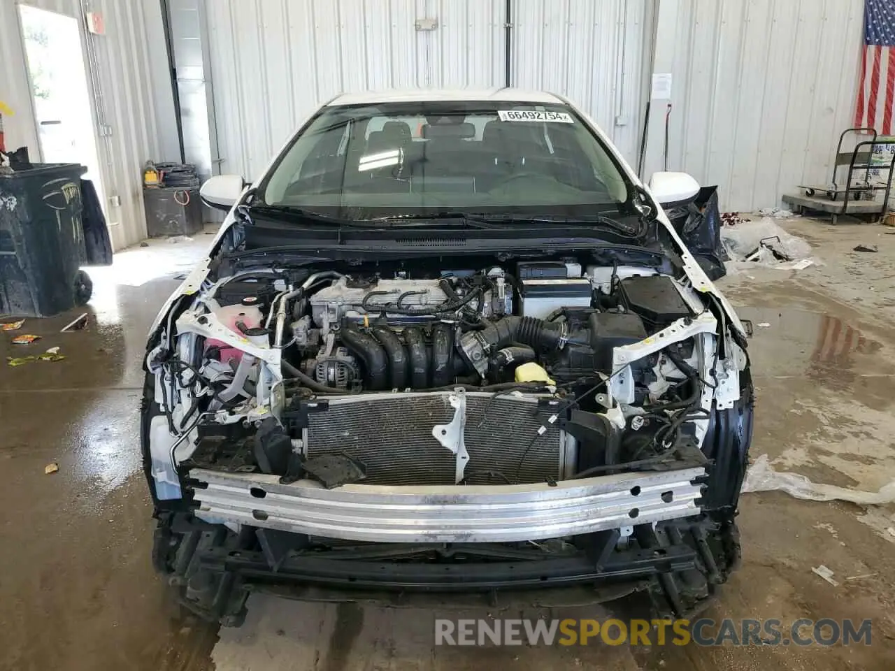 5 fotografías del automóvil dañado 5YFEPRAE1LP060380 TOYOTA COROLLA 2020