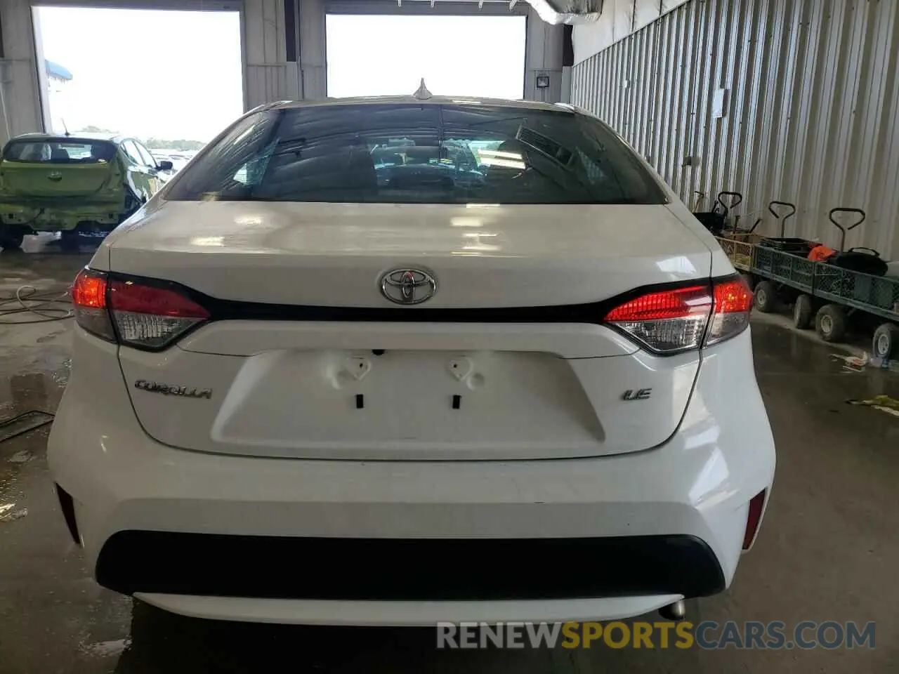 6 fotografías del automóvil dañado 5YFEPRAE1LP060380 TOYOTA COROLLA 2020