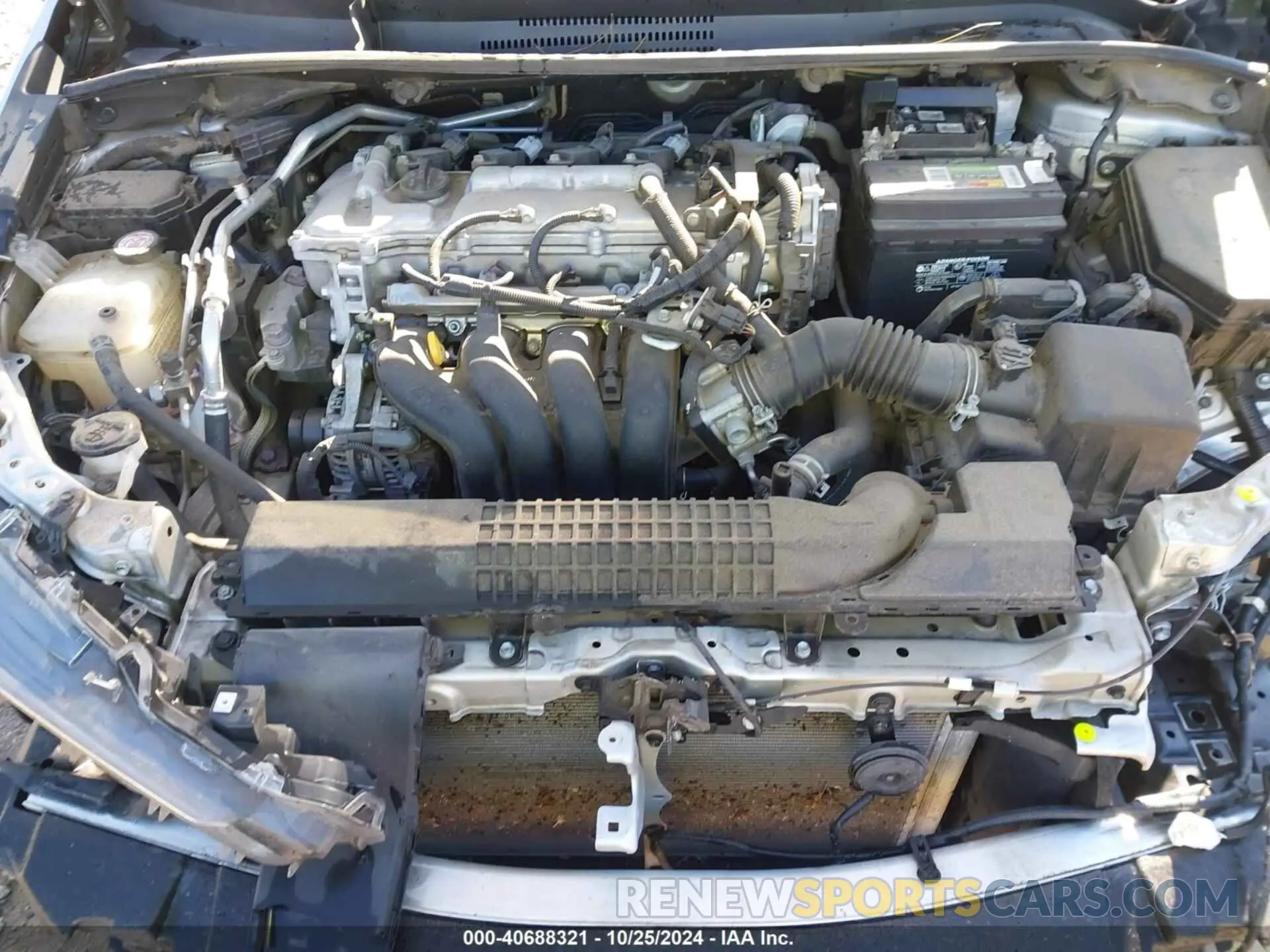 10 fotografías del automóvil dañado 5YFEPRAE1LP061268 TOYOTA COROLLA 2020