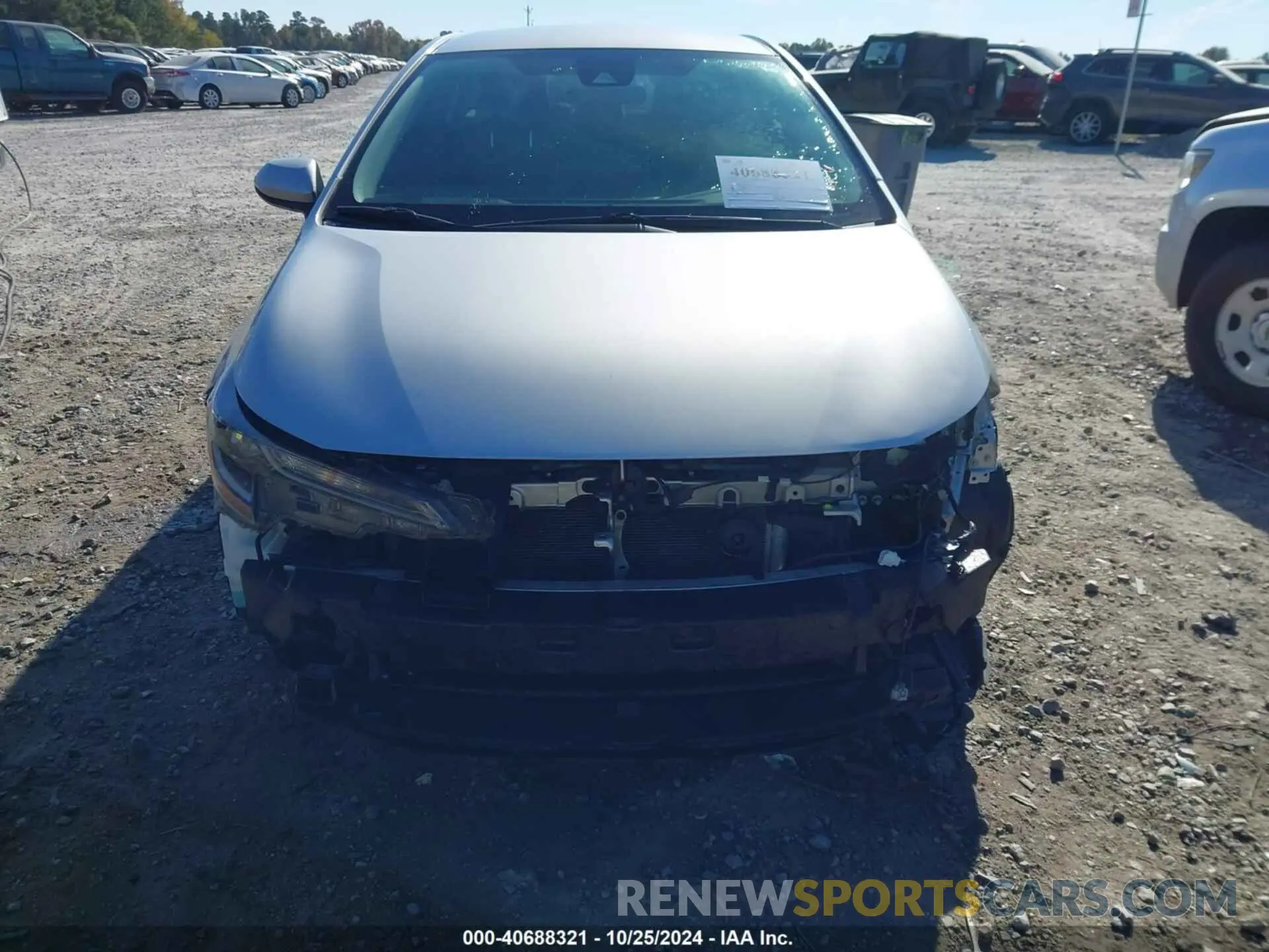 13 fotografías del automóvil dañado 5YFEPRAE1LP061268 TOYOTA COROLLA 2020