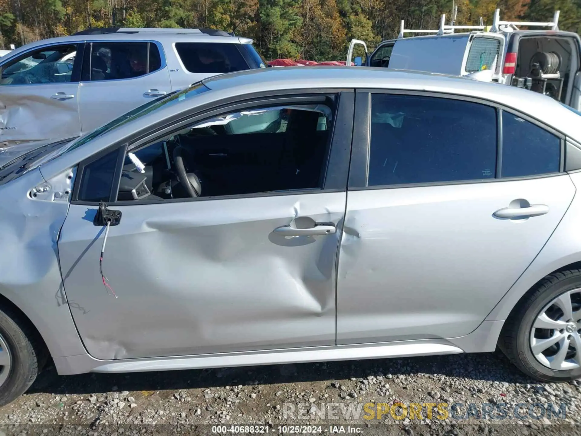 15 fotografías del automóvil dañado 5YFEPRAE1LP061268 TOYOTA COROLLA 2020