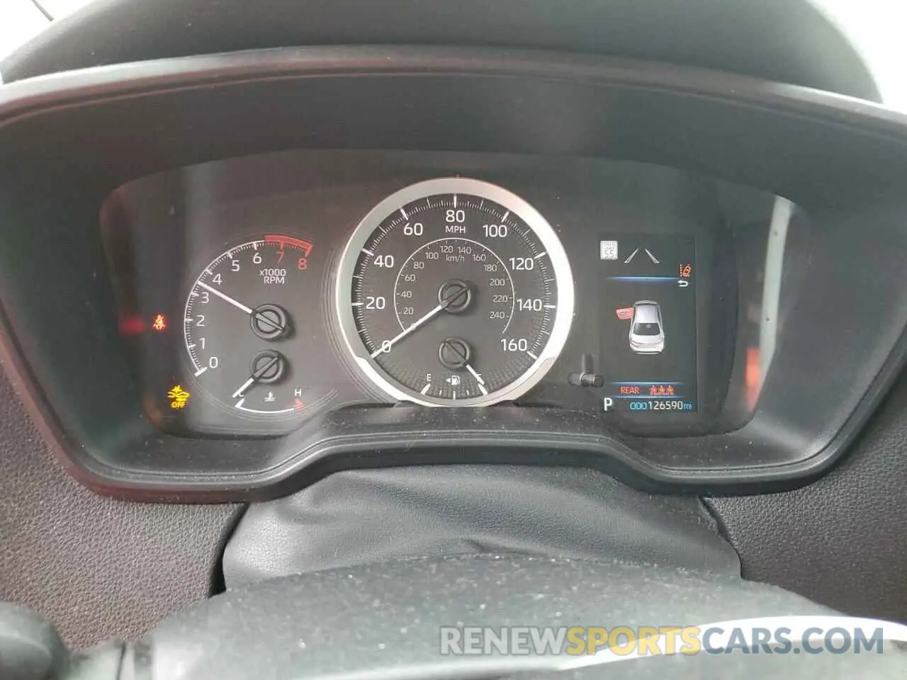 9 fotografías del automóvil dañado 5YFEPRAE1LP065353 TOYOTA COROLLA 2020