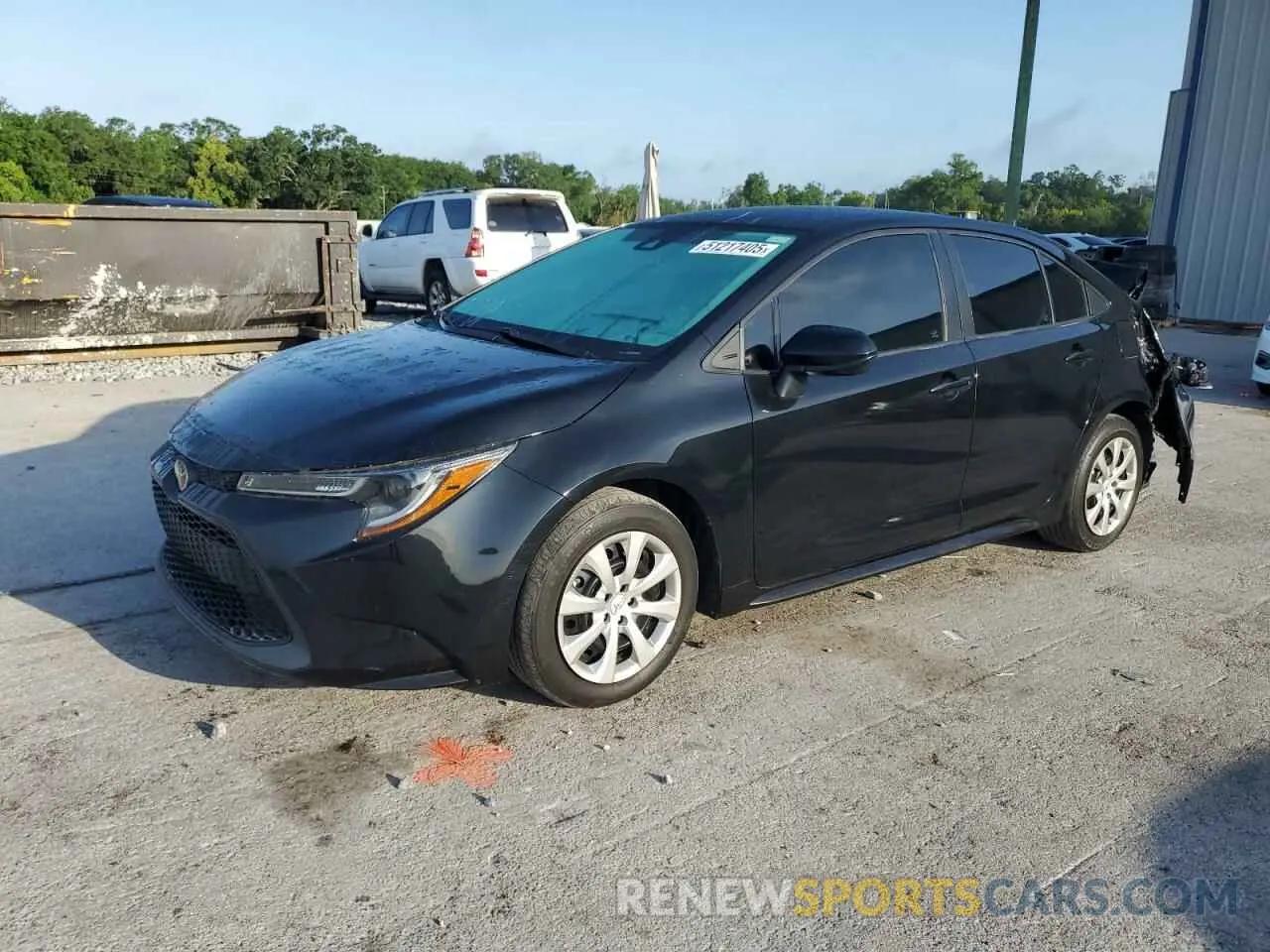 1 fotografías del automóvil dañado 5YFEPRAE1LP071640 TOYOTA COROLLA 2020