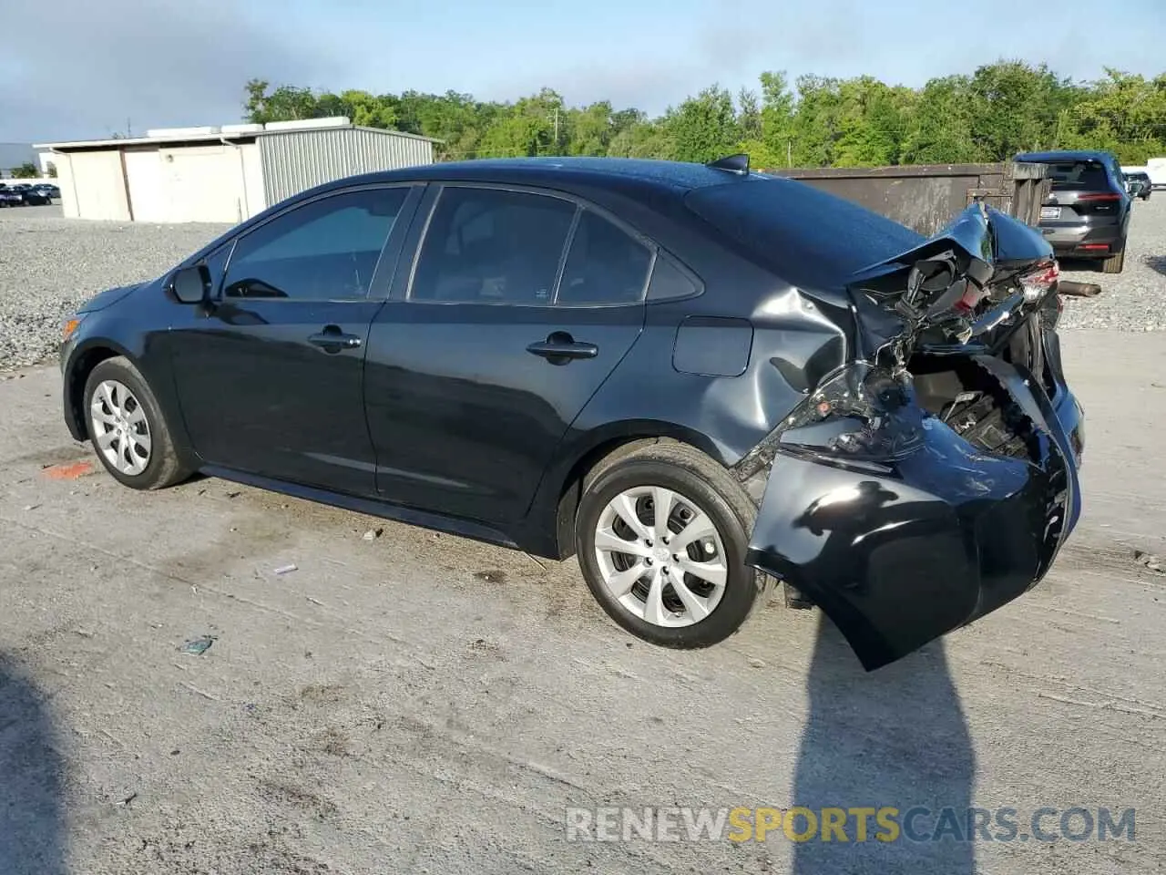 2 fotografías del automóvil dañado 5YFEPRAE1LP071640 TOYOTA COROLLA 2020