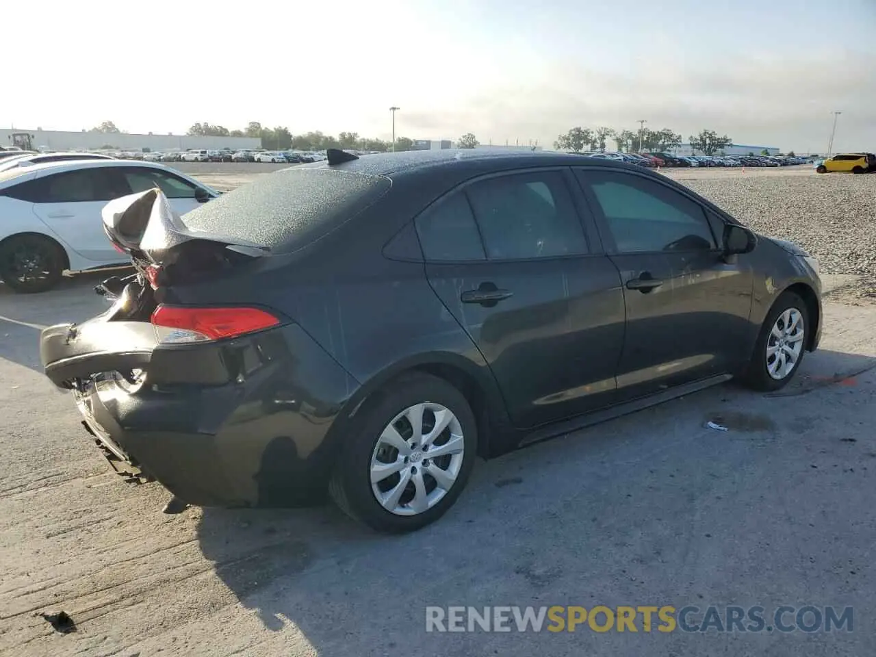 3 fotografías del automóvil dañado 5YFEPRAE1LP071640 TOYOTA COROLLA 2020