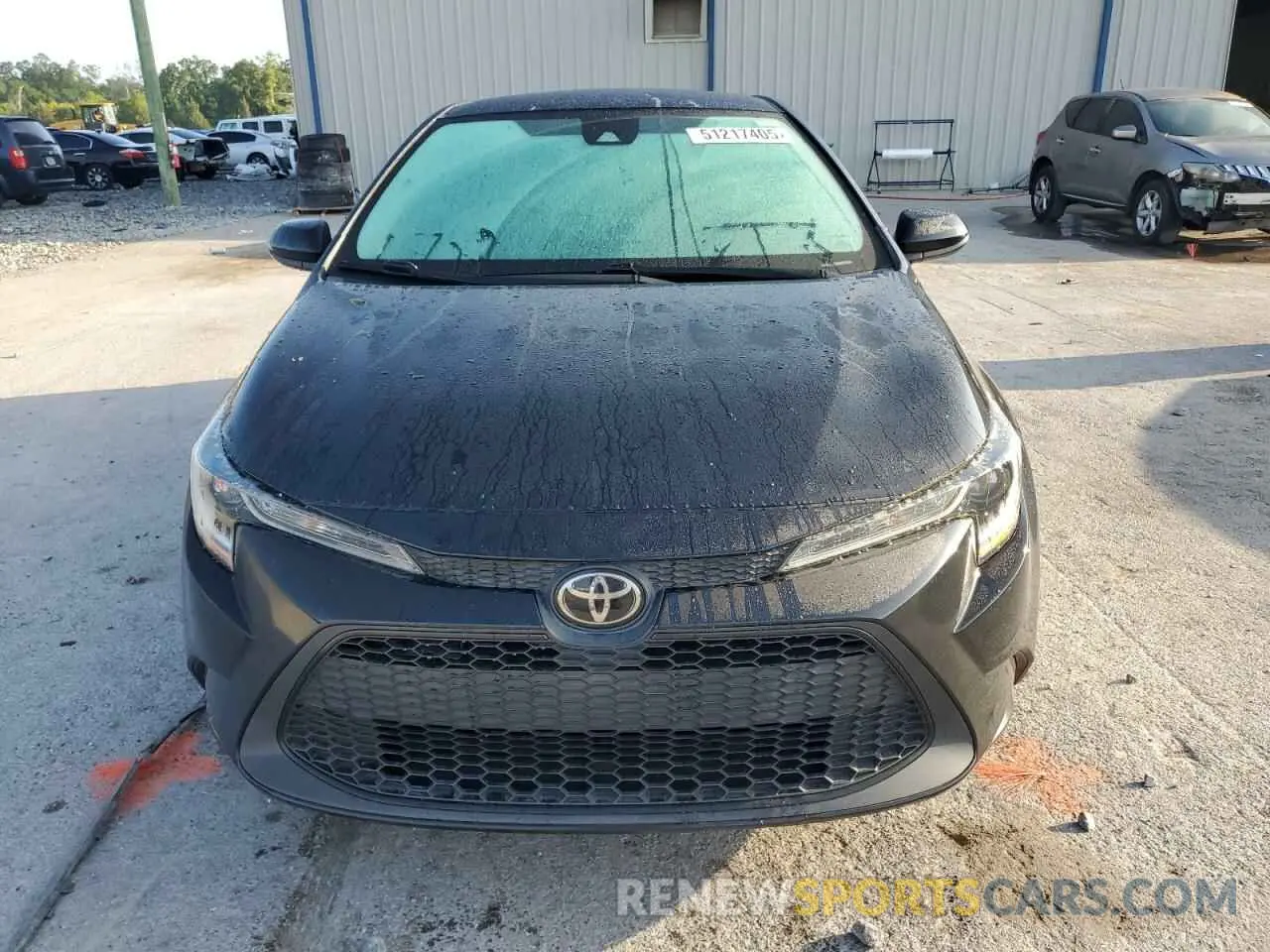 5 fotografías del automóvil dañado 5YFEPRAE1LP071640 TOYOTA COROLLA 2020