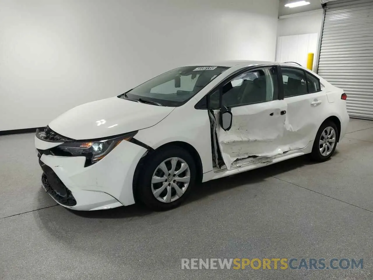 1 fotografías del automóvil dañado 5YFEPRAE1LP078653 TOYOTA COROLLA 2020