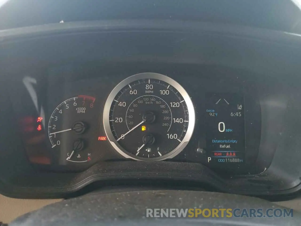 9 fotografías del automóvil dañado 5YFEPRAE1LP078653 TOYOTA COROLLA 2020
