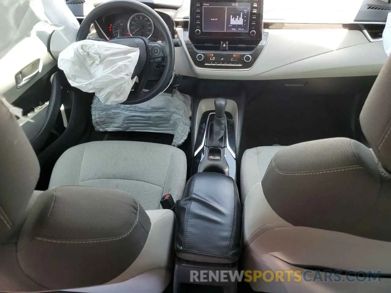 8 fotografías del automóvil dañado 5YFEPRAE1LP083044 TOYOTA COROLLA 2020