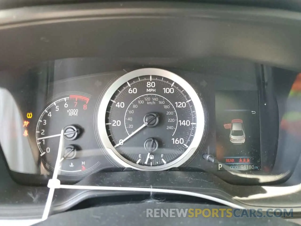 9 fotografías del automóvil dañado 5YFEPRAE1LP083044 TOYOTA COROLLA 2020