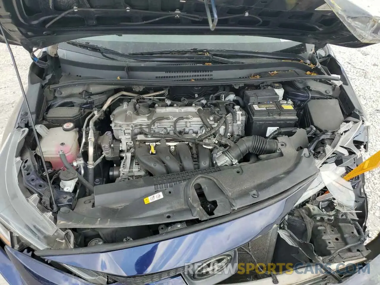 12 fotografías del automóvil dañado 5YFEPRAE1LP083240 TOYOTA COROLLA 2020