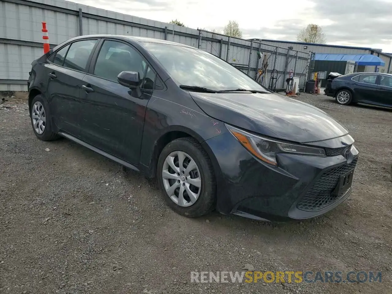 4 fotografías del automóvil dañado 5YFEPRAE1LP083366 TOYOTA COROLLA 2020