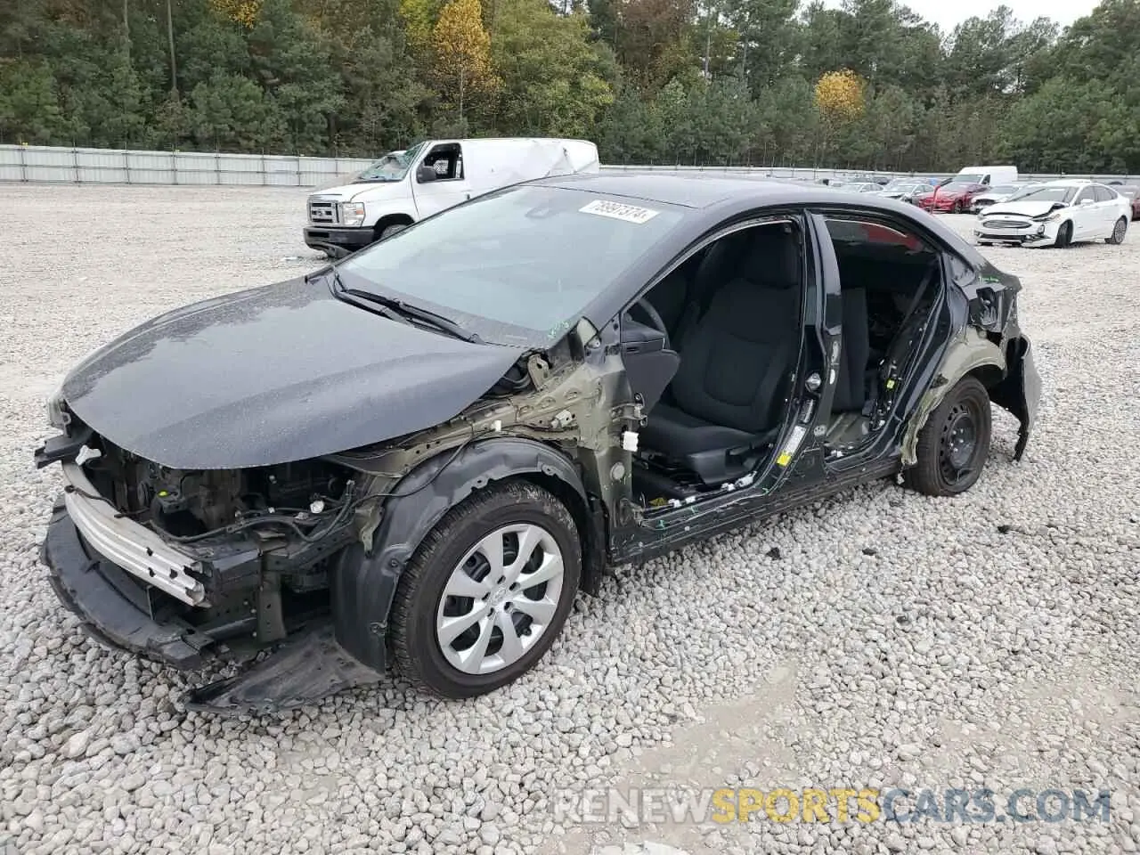 1 fotografías del automóvil dañado 5YFEPRAE1LP084338 TOYOTA COROLLA 2020