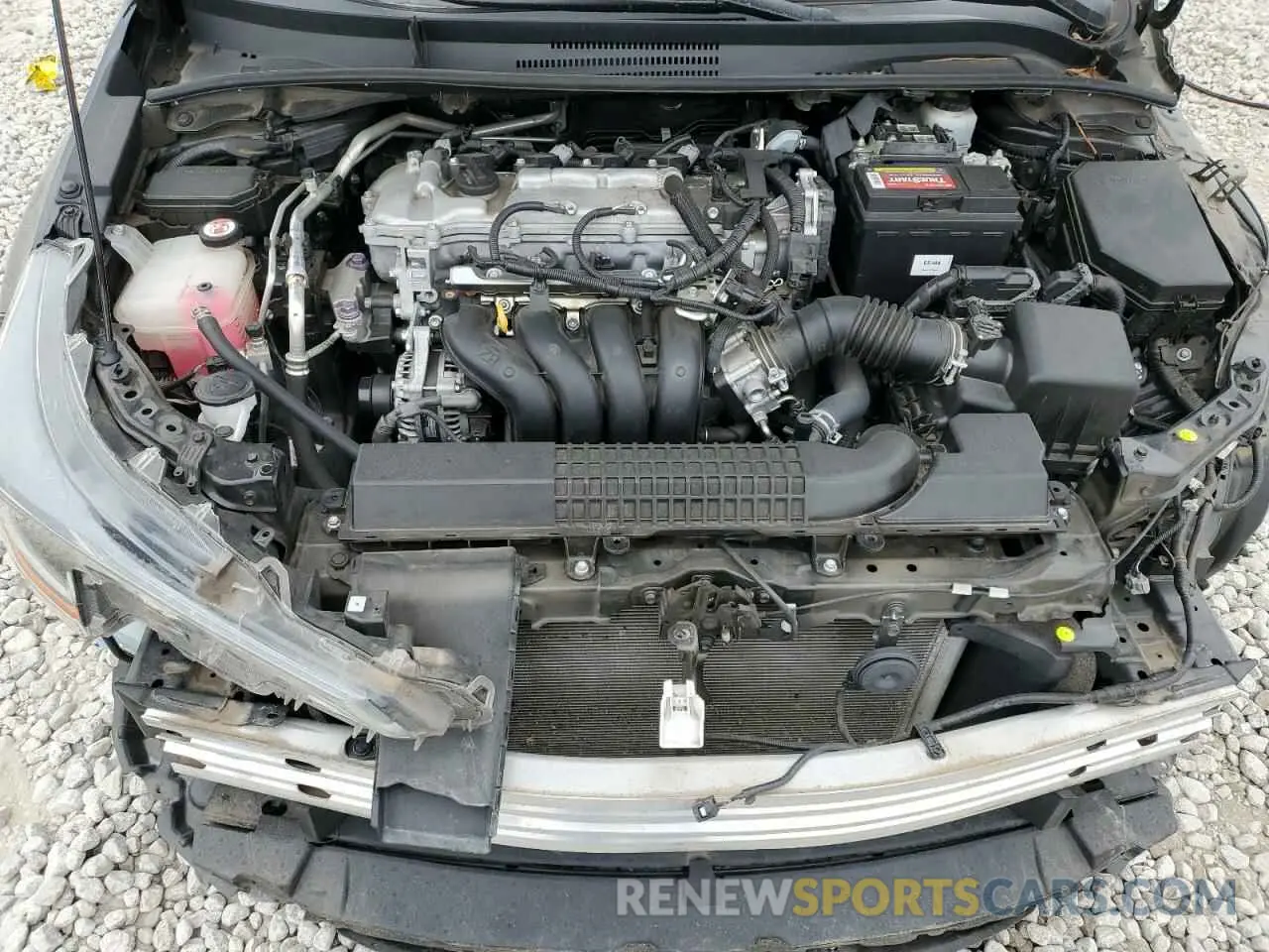 11 fotografías del automóvil dañado 5YFEPRAE1LP084338 TOYOTA COROLLA 2020