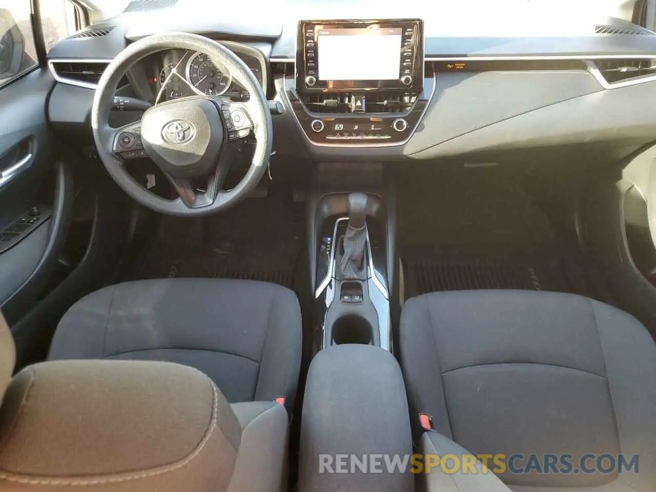 8 fotografías del automóvil dañado 5YFEPRAE1LP085747 TOYOTA COROLLA 2020