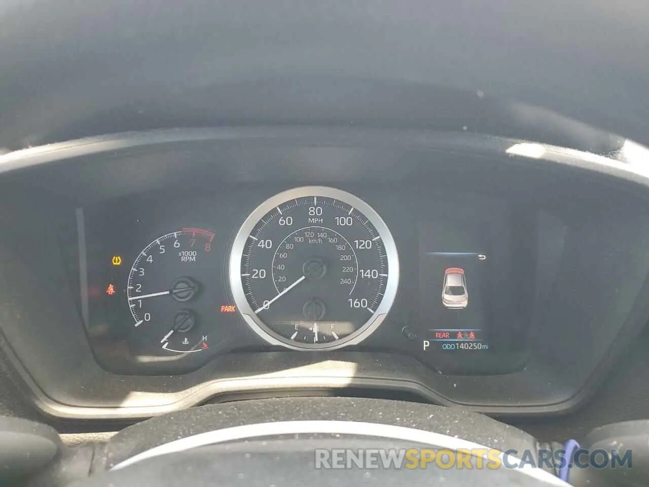 9 fotografías del automóvil dañado 5YFEPRAE1LP088177 TOYOTA COROLLA 2020