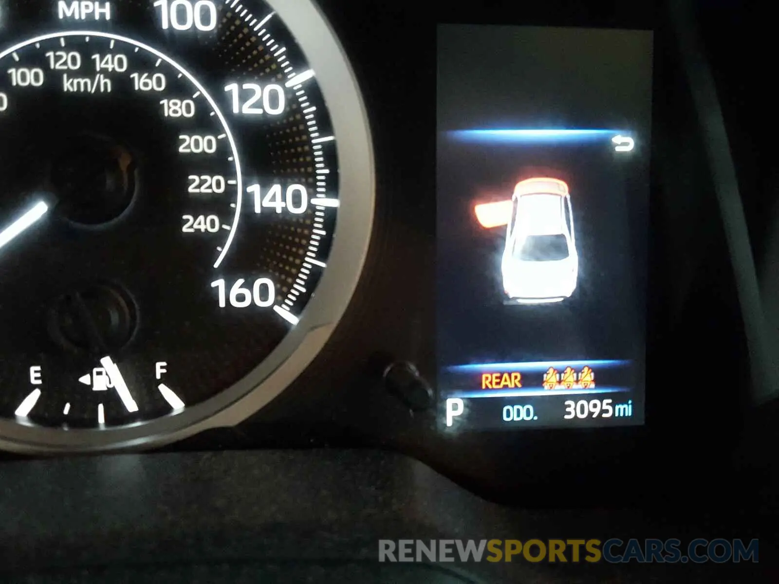 8 fotografías del automóvil dañado 5YFEPRAE1LP090348 TOYOTA COROLLA 2020