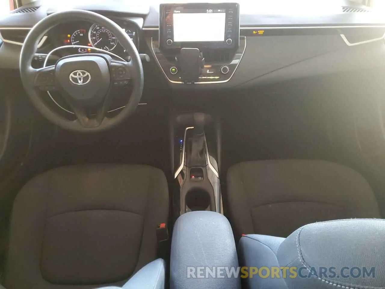 8 fotografías del automóvil dañado 5YFEPRAE1LP093539 TOYOTA COROLLA 2020