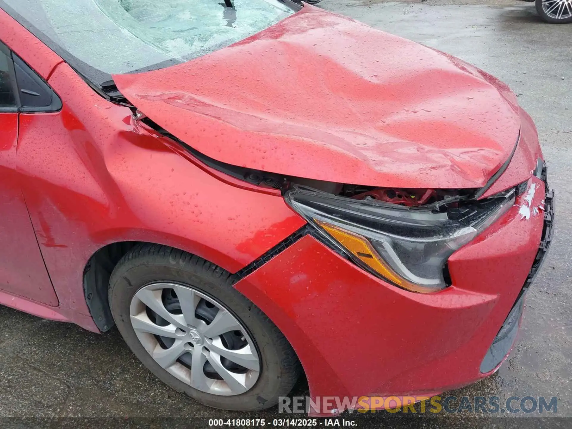 21 fotografías del automóvil dañado 5YFEPRAE1LP096201 TOYOTA COROLLA 2020
