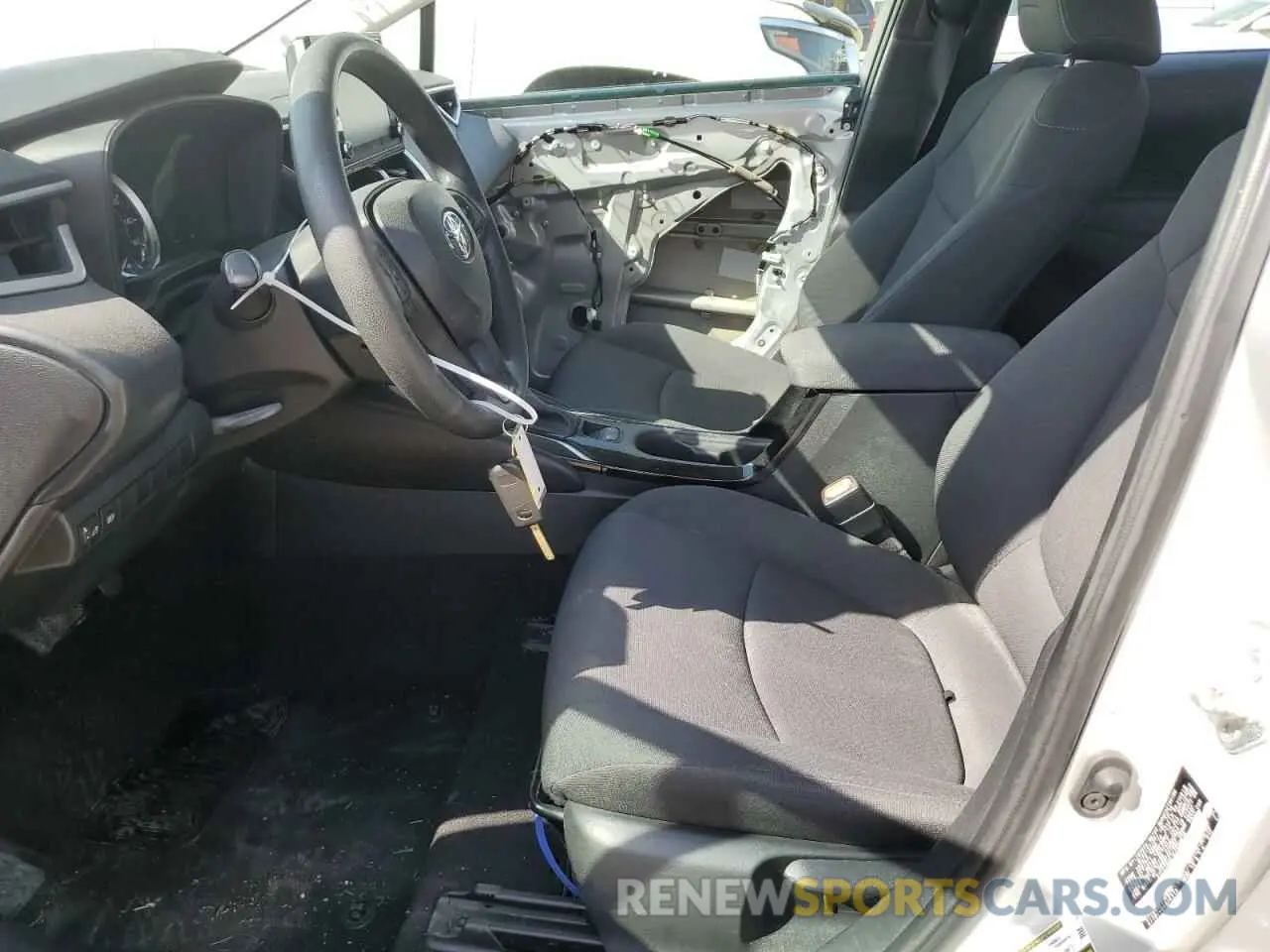 7 fotografías del automóvil dañado 5YFEPRAE1LP098630 TOYOTA COROLLA 2020