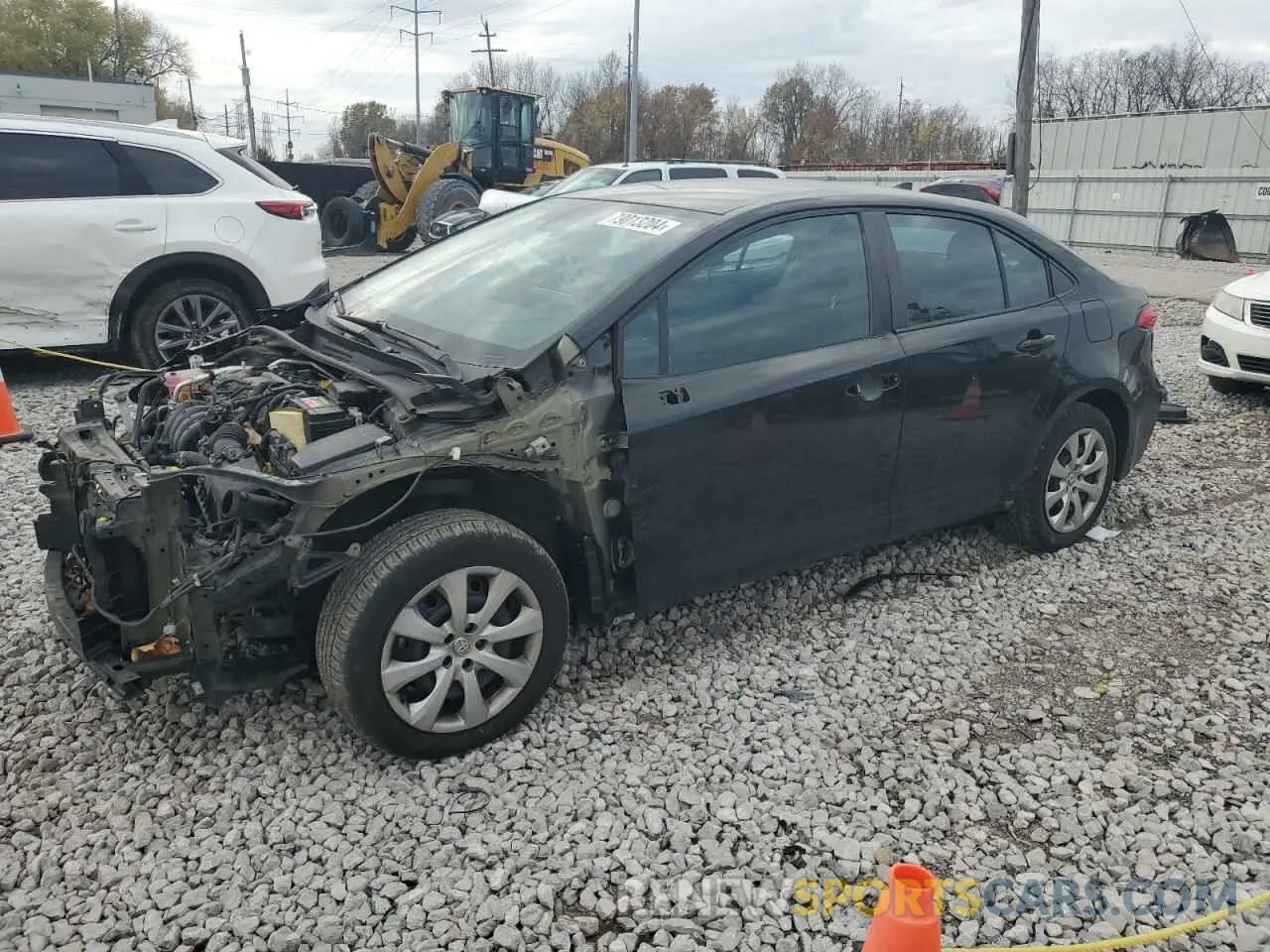 1 fotografías del automóvil dañado 5YFEPRAE1LP100537 TOYOTA COROLLA 2020