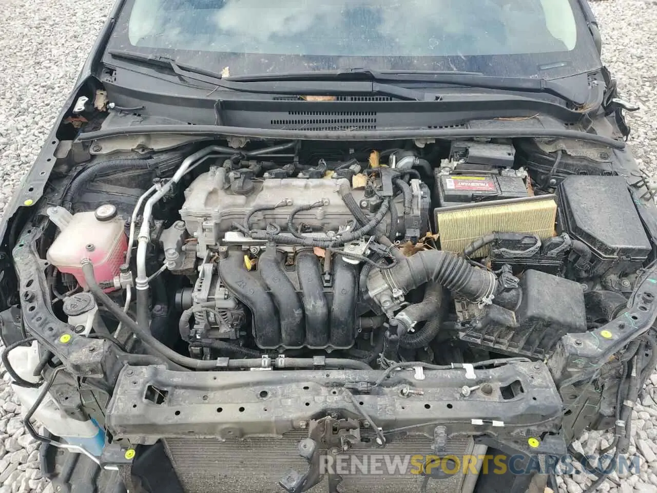 11 fotografías del automóvil dañado 5YFEPRAE1LP100537 TOYOTA COROLLA 2020