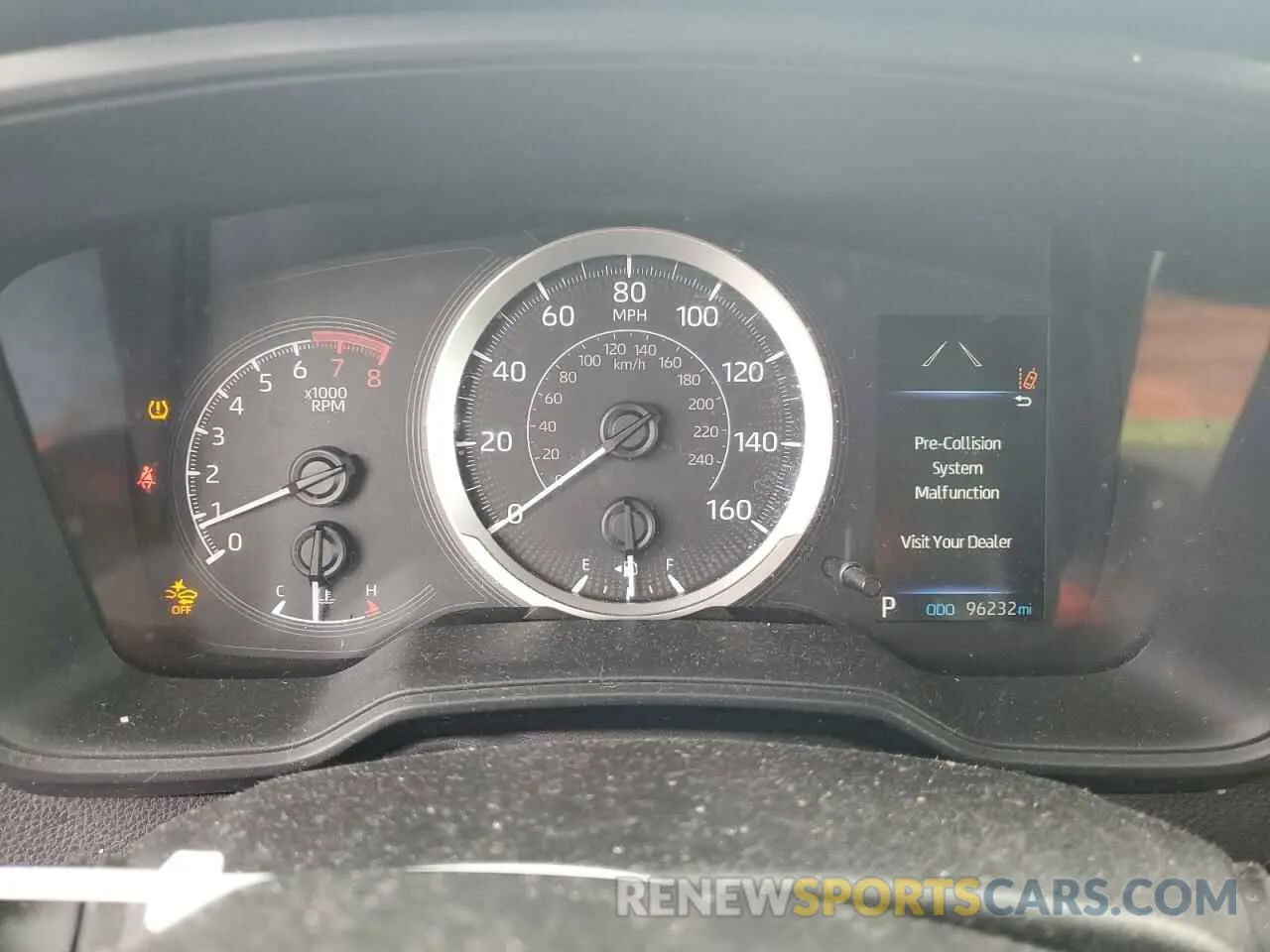 9 fotografías del automóvil dañado 5YFEPRAE1LP100537 TOYOTA COROLLA 2020
