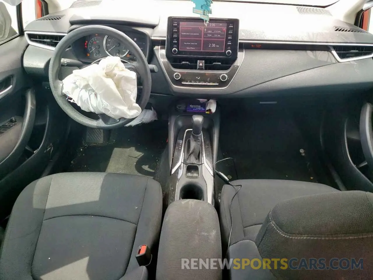 8 fotografías del automóvil dañado 5YFEPRAE1LP104877 TOYOTA COROLLA 2020