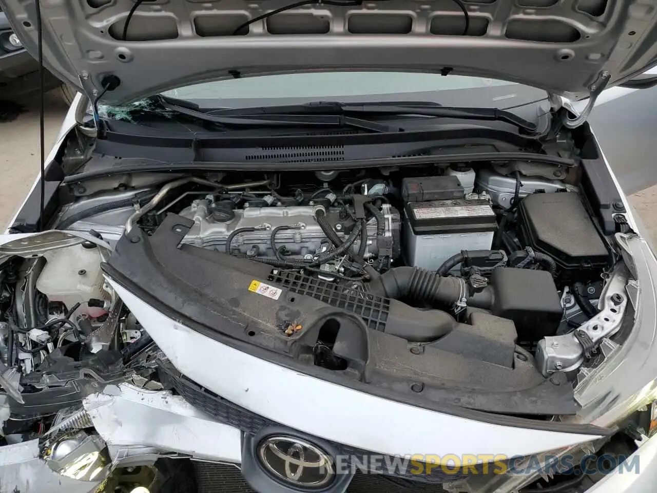 11 fotografías del automóvil dañado 5YFEPRAE1LP107763 TOYOTA COROLLA 2020