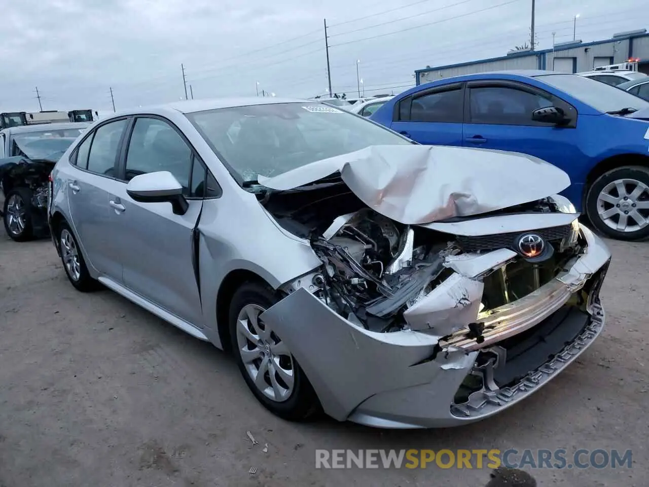 4 fotografías del automóvil dañado 5YFEPRAE1LP107763 TOYOTA COROLLA 2020