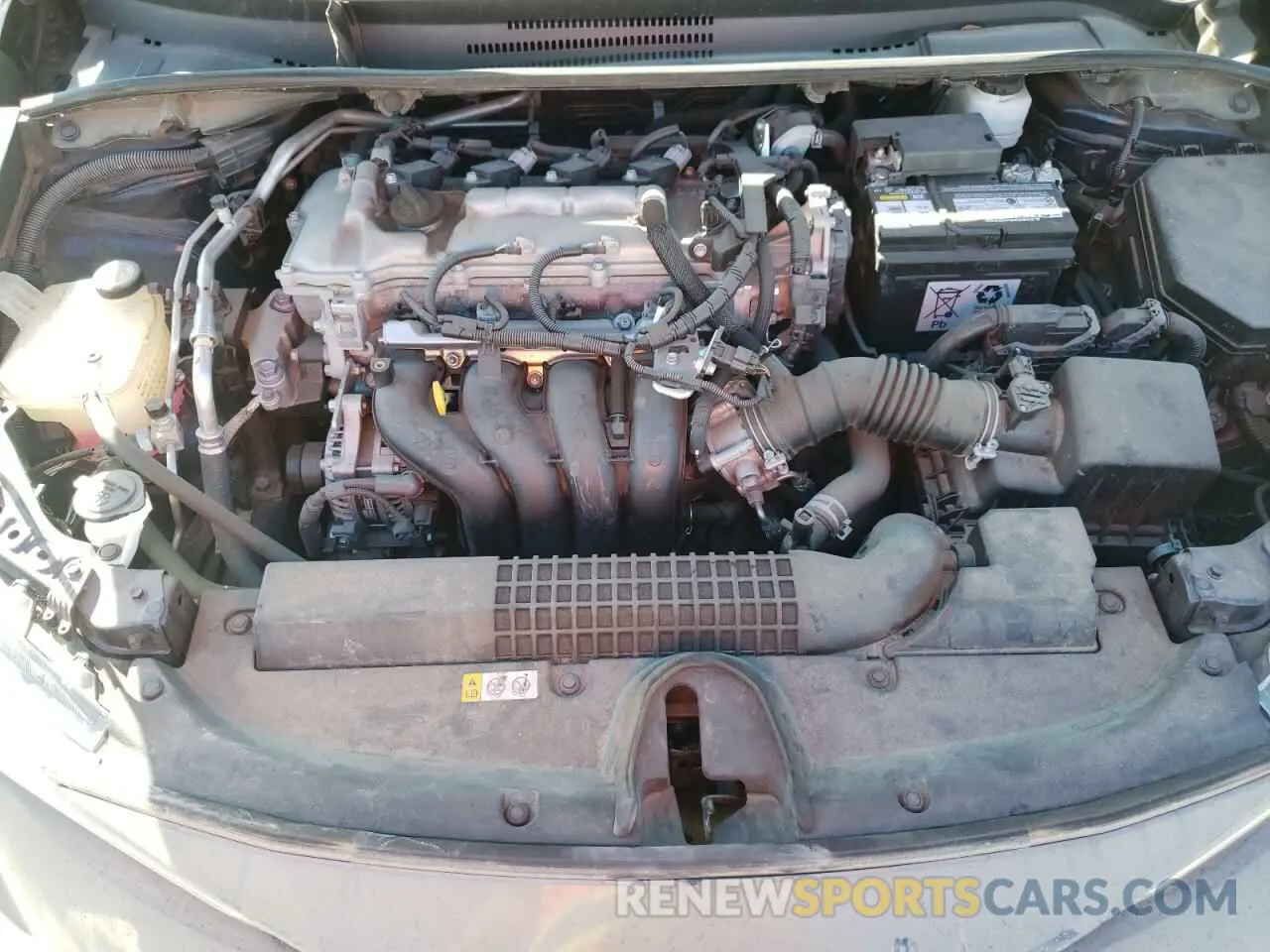 11 fotografías del automóvil dañado 5YFEPRAE1LP110145 TOYOTA COROLLA 2020
