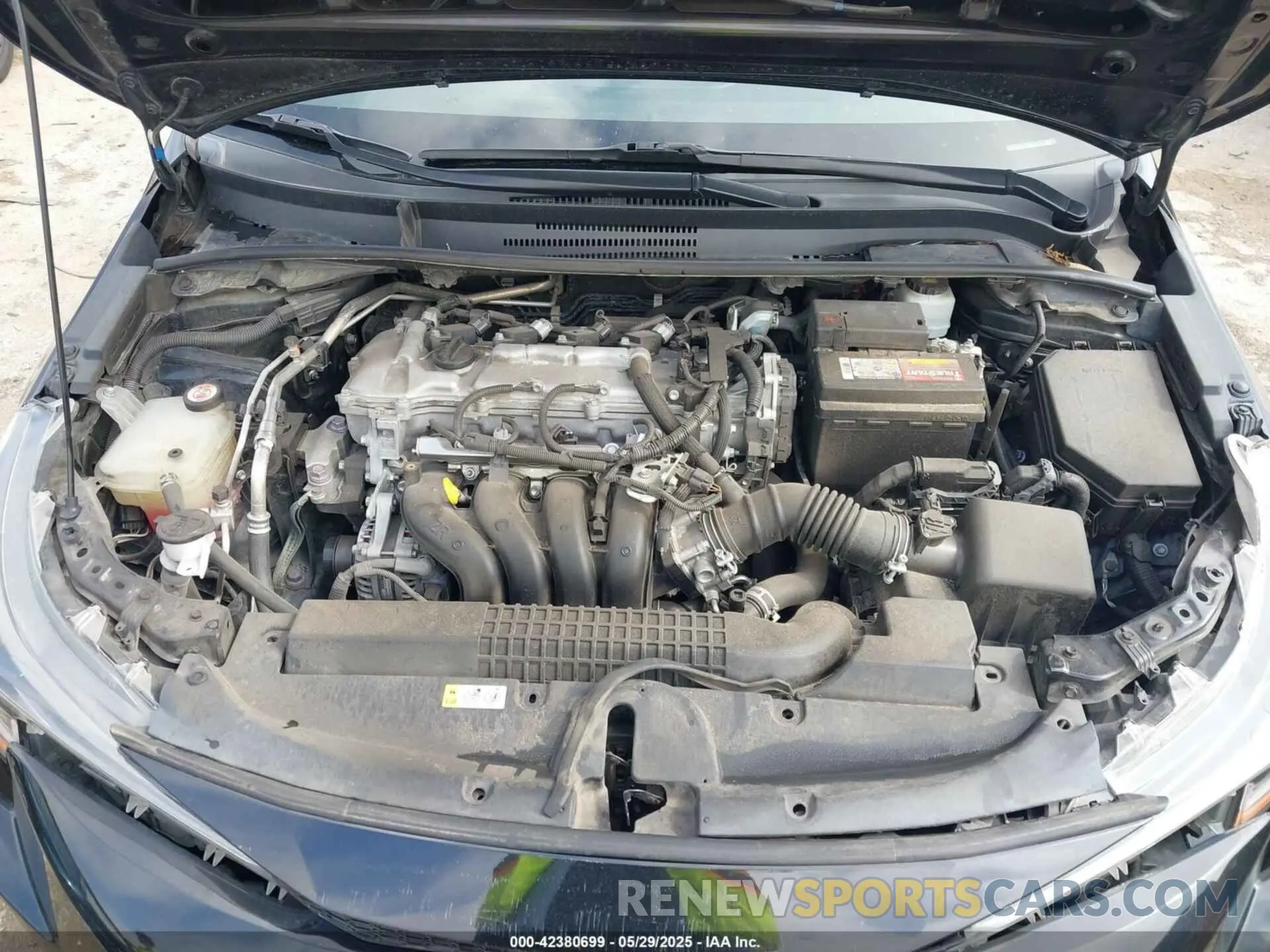 10 fotografías del automóvil dañado 5YFEPRAE1LP118651 TOYOTA COROLLA 2020