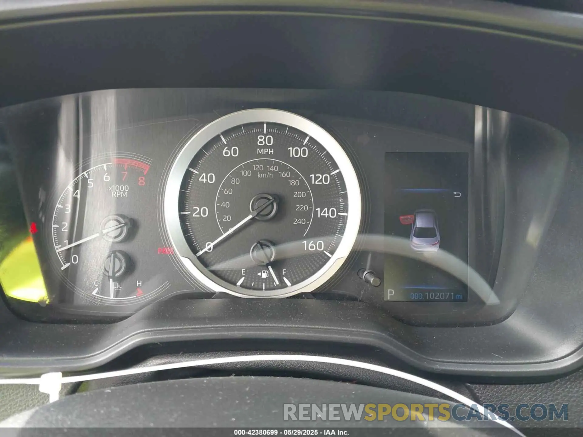 7 fotografías del automóvil dañado 5YFEPRAE1LP118651 TOYOTA COROLLA 2020