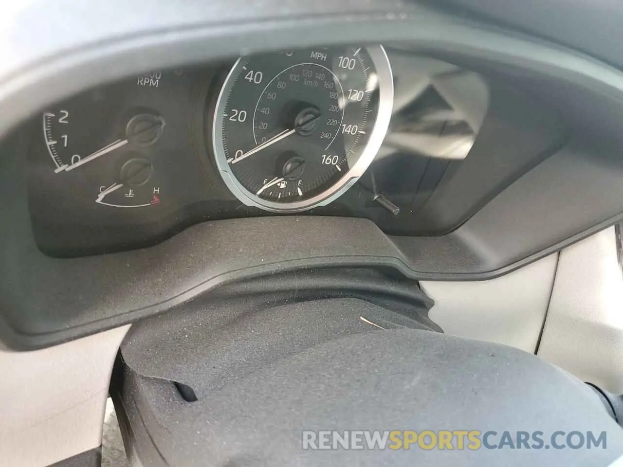 9 fotografías del automóvil dañado 5YFEPRAE1LP120917 TOYOTA COROLLA 2020