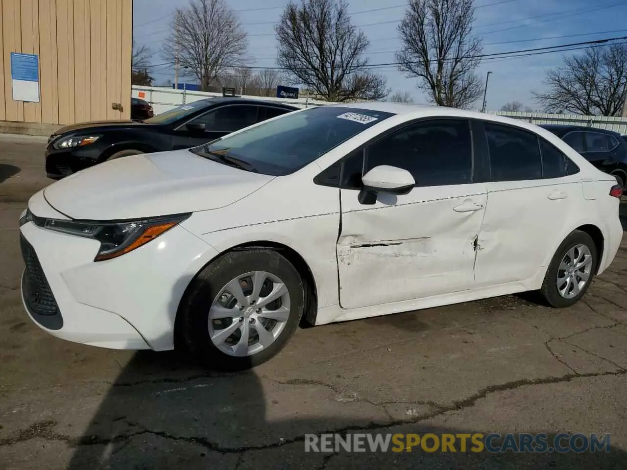 1 fotografías del automóvil dañado 5YFEPRAE1LP122134 TOYOTA COROLLA 2020