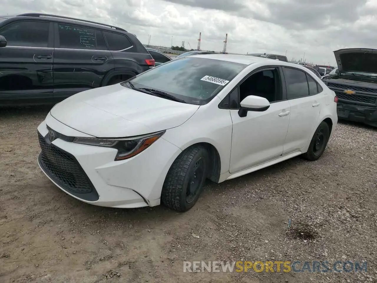 1 fotografías del automóvil dañado 5YFEPRAE1LP123817 TOYOTA COROLLA 2020