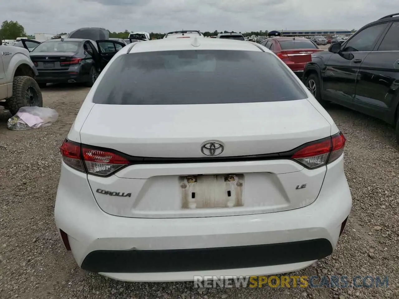 6 fotografías del automóvil dañado 5YFEPRAE1LP123817 TOYOTA COROLLA 2020
