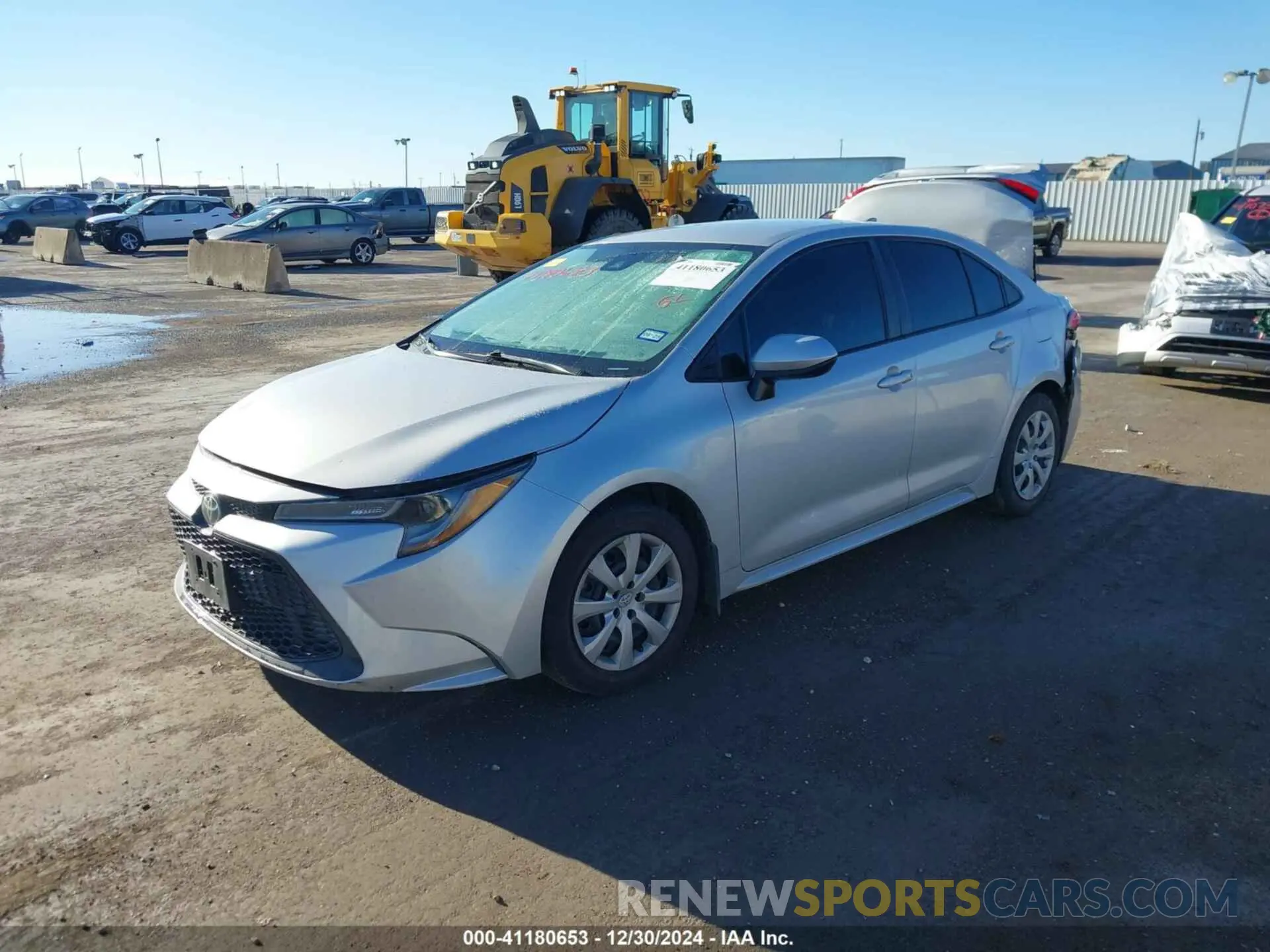 14 fotografías del automóvil dañado 5YFEPRAE1LP132209 TOYOTA COROLLA 2020